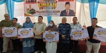 Peringati HUT ke-75 Presiden Prabowo,  Zulkarnaen S.K.M Beri 7 Hadiah Umrah Gratis untuk Warga Medan