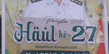 Haji Samsari AS Gelar Kenduri Mengenang H. Abdul Samad, Pendiri Desa Palas Kecamatan Pangkalan Kuras Pelalawan Riau