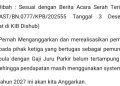 Dugaan Kejanggalan Hibah 1.308 Blok Karcis Parkir 2025, Kadishub Karo Belum Rincikan Identitas Pihak Ketiga