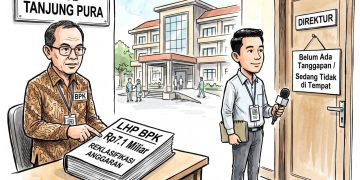 LHP BPK Ungkap Reklasifikasi Rp7,1 Miliar Anggaran RSUD Tanjung Pura, Direktur Belum Memberi Tanggapan