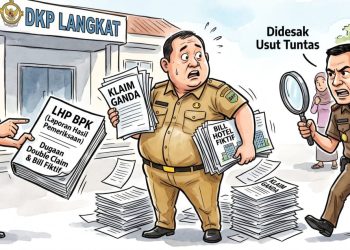 LHP BPK Ungkap Dugaan ‘Double Claim’ dan Bill Hotel Fiktif di DKP Langkat, APH Didesak Usut Tuntas