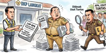 LHP BPK Ungkap Dugaan ‘Double Claim’ dan Bill Hotel Fiktif di DKP Langkat, APH Didesak Usut Tuntas