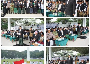 Peringatan Hari Santri Nasional Tahun 2026, Sekda Asahan Pimpin Upacara