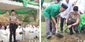 HARI SANTRI NASIONAL 2026 DI PONPES BADRUL HIDAYAH BERLANGSUNG KYIDMAT DIHADIRI KAPOLRES PELALAWAN