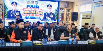 Zakiyuddin Ikuti Press Conference Kapolri dan Deklarasi Polisi Bersama Masyarakat Tolak Narkoba