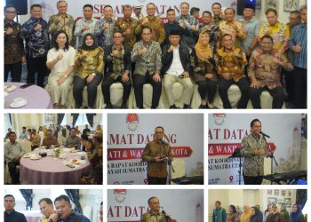 Wakil Bupati Asahan Ikuti Rakor Aswakada Wilayah Sumatera Utara