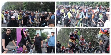 Bupati Asahan Lepas 420 Peserta Gowes Taruna Asahan Cycle