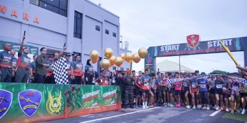 Rico Waas Lepas Ribuan Peserta Korpasgat Charity Run 2026, Olahraga Jadi Gerakan Kepedulian