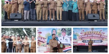Wakil Bupati Asahan Buka Festival Jajanan Kuliner Dan Produk Lokal Tahun 2026 