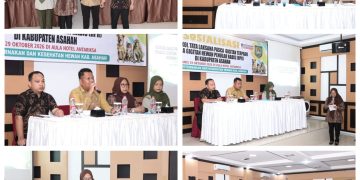 Wakil Bupati Asahan Buka Sosialisasi Penanganan Terpadu Gigitan Hewan Menular Rabies